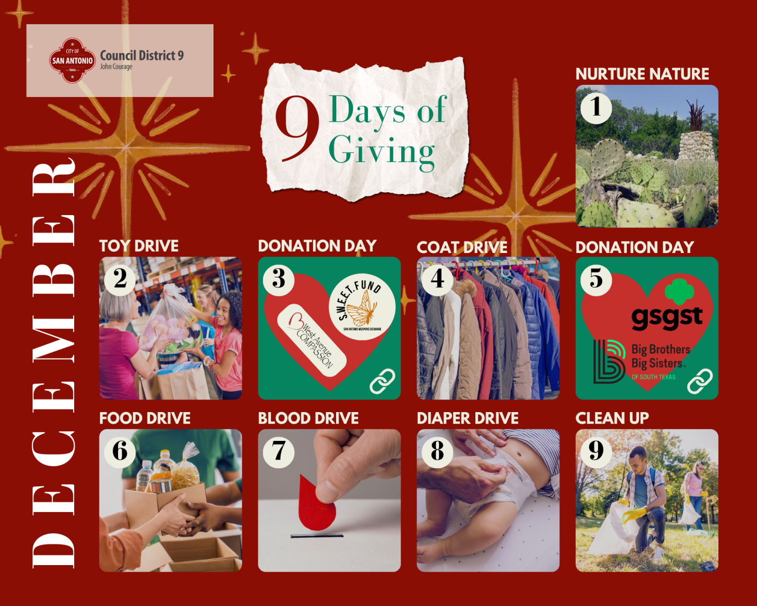 Featured image for D9 Days of Service