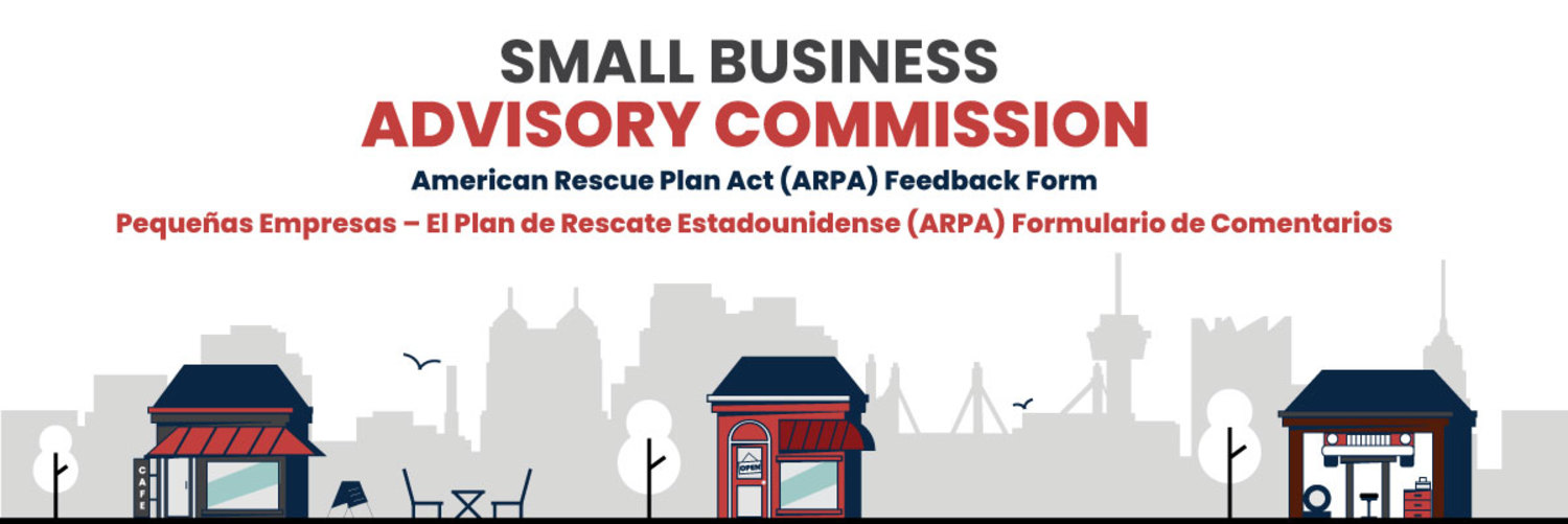 Featured image for Small Business Advisory Commission Feedback Form - ARPA